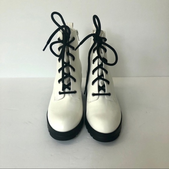 BP MASON moto lace up boots size 7 M - Picture 5 of 8